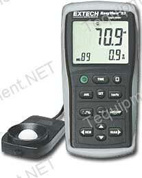 Extech LIGHT METER WITH MEMORY EASYVIEW 30 SERIES Product ID: EA33 Extech LIGHT METER WITH MEMORY EASYVIEW 30 SERIES Product ID: EA33