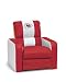 Kansas City Chiefs Leather Recliner Chair