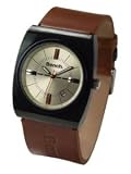 Bench gents three hand quartz analogue, date feature, light brown strap watch