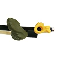 Green/Gold Set - Things 4 Strings Bow Hold BuddiesTM Violin / Viola Teaching Aid Accessory