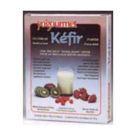 Kefir Starter Culture (Two 5gram packets (1/3 ounce total) Makes a total of 2 Litres (2.1Quarts) + Intructions (Kefir Grains) Brand: Yogurt Plus