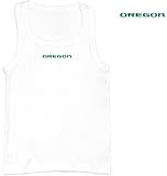 NCAA Oregon Ducks Collegiate Debut White Ladies Tank Top