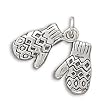 Oxidized Mittens Charm