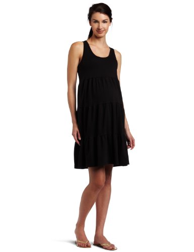 Jules & Jim Women's Maternity Comfortable Stripe Dress, Black, Small