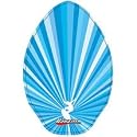 Banzal Skimboard Surfer Blue
