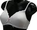 Padded Drop Cup Nursing Bra White