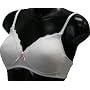 Padded Drop Cup Nursing Bra White