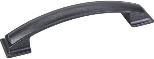 6-1/4" Overall Length Pillow Cabinet Pull. Holes are 128mm center-to-cente...