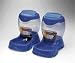 Kitchen & Housewares : Doskocil Petmate Cafe Waterer Blue 3.5 Quart - 24071