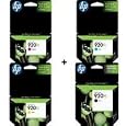 Save on HP 920XL Four Pack Black & Colors Ink Cartridge Set (Black CD975AN, Yellow CD974AN, Cyan CD972AN, Magenta CD973AN)
