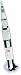 Plastic Model Kit : Space Saturn V Rocket 4d /3d…