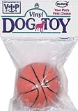 Vo-Toys Vinyl Basketball Dog Toy