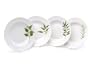 Certified International Culinary Herbs 11-1/4-inch Pasta Bowl, Set of 4 Assorted Designs