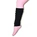 Wrapables® Animals and Fun Colorful Baby Leg Warmers, Striped Ruching Purple