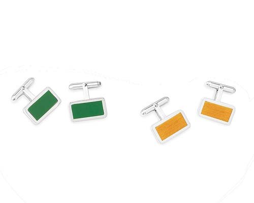 Reclaimed Basketball Court Cufflinks