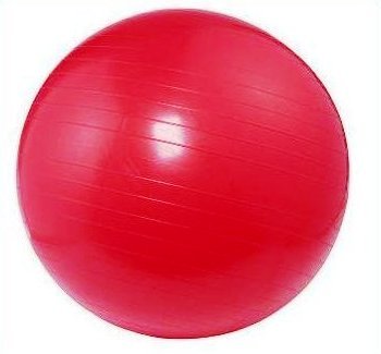 Gymnastikball 65 cm in Farbe orange