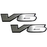 2 x (pair set) V6 Engine Badge Emblem for Dodge Stratus RT Charger Avenger RAM Magnum... 