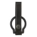 G�rtelhalter D-Cell Leder-schwar