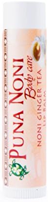 Puna Noni, Gingertea Lip Balm, 0.15oz