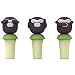 Banana Boys Set of 3 Bottle Stops by Alessi
