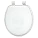 Premium Ginsey White Padded Soft Toilet Seat