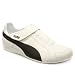 Puma Le Slam - 6 Uk - White & Black - Leather