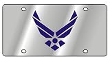 Air Force - License Plate - Stainless Style