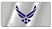 Air Force - License Plate - Stainless Style