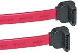 Serial ATA (SATA) Cable, 150Mbps, 0.5 Meter, Internal Right Angle Both Sides (1.5 ft)