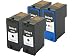 4-PK Dell MK992+MK993 Remanufactured Ink Cartridges (2 Black+ 2 Color) FOR USE WITH Dell All-In-One 926, V305, V305W