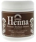 Rainbow Research Henna Hair Color and Conditioner Persian Medium Brown Chestnut -- 4 oz