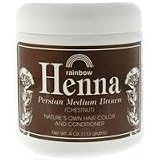 Rainbow Research Henna Hair Color and Conditioner Persian Medium Brown Chestnut -- 4 oz