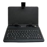 Artificial Leather Case & USB Keybord for 7 Android Tablet pc