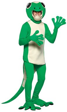 Adult Gecko Costume By Rasta Imposta (One Size Fits Most Adults)  