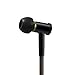 Aircom A1 Anti-Radiation Hollow Air Tube Stereo Ear Buds Pro Earphones Stereo Hands-Free Headset Headphones Built-in MIC with 3.5mm Jack for iPhone Samsung Mobile Phones (Black) - US Patent # 6453044