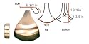 Corner/Side Castings Bronze Finish (Set of 6)