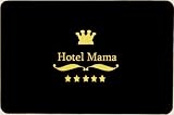 Produkt-Bild: FUSSMATTE 5 STERNE HOTEL MAMA VELOUR FUSSABTRETER KRONE DESIGN