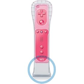 Wii Remote with Wii MotionPlus Bundle - Pink