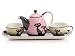 HuesNBrews Cattitude Pink/Green Tea for Two, 1 Pack