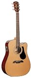 Alvarez Regent Series RD17CE Dreadnought Acousti - Electric with cutaway Guitar, Natural / Gloss finish