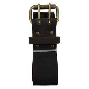 Style n Craft 74-052 2-Inch Work Belt in Heavy Top Grain Oiled Leather, 32-Inch to 46-Inch by 