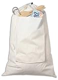 Laundry Bag- Heavy Duty Canvas- 2 Pockets