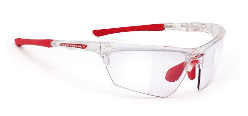 Rudy Project Noyz Crystal Gloss, ImpactX Clear Photochromic, Red Pads & Tips