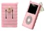 Silicon Skin Case for Apple Ipod Video 30gb Mp3 Player (Pink Curve)