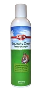 Kaytee Squeaky Clean Critter Shampoo 8-Ounce