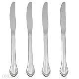 Oneida Flatware Marquette Set of 4 Dinner Knives