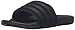 adidas Men's Adilette Comfort Slides Sandals, Core Black/Core Black, 9