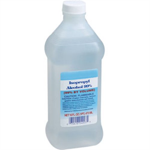 Isopropyl Alcohol (99% by Volume) 16 oz Plastic Container