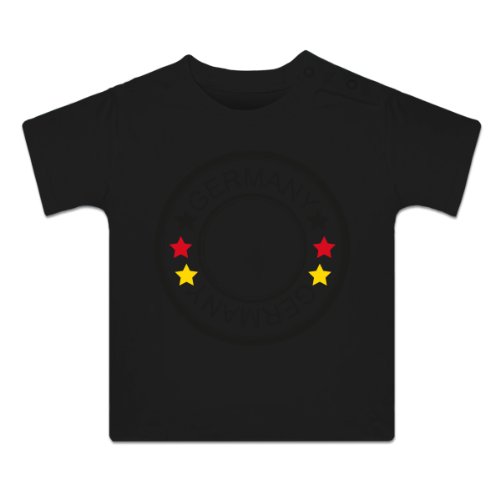 EM Logo Deutschland Trikot Fan Baby T-Shirt by Shirtcity