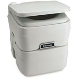 Dometic Sanitation Dometic - 965 MSD Portable Toilet 5.0 Gallon Platinum Dometic Sanitation Dometic - 965 MSD Portable Toilet 5.0 Gallon Platinum